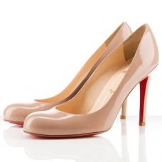 Zapatos de tacón Christian Louboutin Simple de 100 mm color nude Zapatos de tacón Christian Louboutin Simple de 100 mm color nude