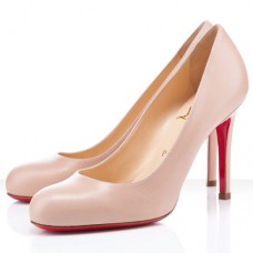 Zapatos de tacón Christian Louboutin Simple de 100 mm color nude Zapatos de tacón Christian Louboutin Simple de 100 mm color nude