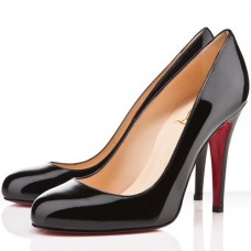 Zapatos de tacón Christian Louboutin Ron Ron de 100 mm, color negro. Zapatos de tacón Christian Louboutin Ron Ron de 100 mm, color negro.