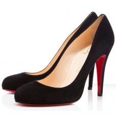 Zapatos de tacón Christian Louboutin Ron Ron de 100 mm, color negro. Zapatos de tacón Christian Louboutin Ron Ron de 100 mm, color negro.
