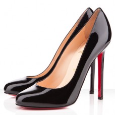 Zapatos de tacón Christian Louboutin Lady Lynch de 120 mm, color negro. Zapatos de tacón Christian Louboutin Lady Lynch de 120 mm, color negro.