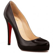 Zapatos de tacón Christian Louboutin Rolando Hidden de 120 mm, color negro.