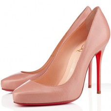 Zapatos de tacón Christian Louboutin Elisa de 100 mm color nude Zapatos de tacón Christian Louboutin Elisa de 100 mm color nude