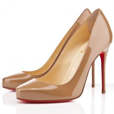 Zapatos de tacón Christian Louboutin Elisa de 100 mm color camel Zapatos de tacón Christian Louboutin Elisa de 100 mm color camel