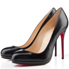 Zapatos de tacón Christian Louboutin Filo de 120 mm, color negro. Zapatos de tacón Christian Louboutin Filo de 120 mm, color negro.