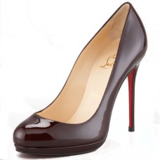 Zapatos de tacón Christian Louboutin Filo de 120 mm, color rojo oscuro. Zapatos de tacón Christian Louboutin Filo de 120 mm, color rojo oscuro.
