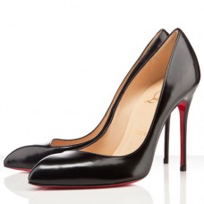 Zapatos de tacón Christian Louboutin Corneille de 100 mm, color negro. Zapatos de tacón Christian Louboutin Corneille de 100 mm, color negro.