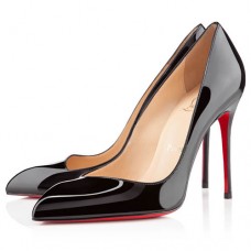 Zapatos de tacón Christian Louboutin Corneille de 100 mm, color negro. Zapatos de tacón Christian Louboutin Corneille de 100 mm, color negro.