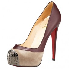 Zapatos de tacón Christian Louboutin Maggie de 140 mm color sepia Zapatos de tacón Christian Louboutin Maggie de 140 mm color sepia