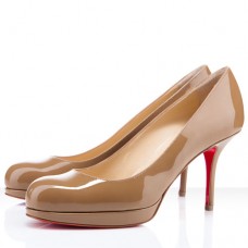 Zapatos de tacón Christian Louboutin Prorata de 80 mm color camel Zapatos de tacón Christian Louboutin Prorata de 80 mm color camel