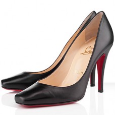 Zapatos de tacón Christian Louboutin Particule de 100 mm, color negro. Zapatos de tacón Christian Louboutin Particule de 100 mm, color negro.