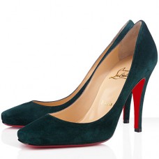 Zapatos de tacón Christian Louboutin Particule de 100 mm, color verde. Zapatos de tacón Christian Louboutin Particule de 100 mm, color verde.