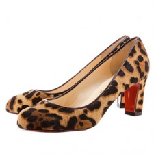 Zapatos de tacón Christian Louboutin Mistica de 60 mm con estampado de leopardo. Zapatos de tacón Christian Louboutin Mistica de 60 mm con estampado de leopardo.