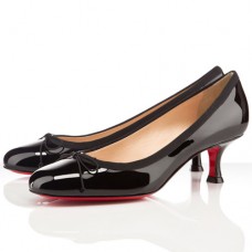 Zapatos de tacón Christian Louboutin Marcia Balla de 40 mm, color negro. Zapatos de tacón Christian Louboutin Marcia Balla de 40 mm, color negro.