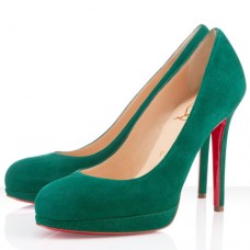 Zapatos de tacón Christian Louboutin New Simple de 120 mm en color verde. Zapatos de tacón Christian Louboutin New Simple de 120 mm en color verde.