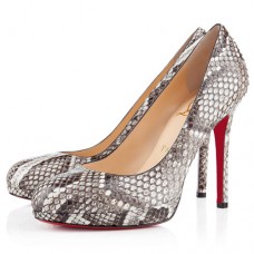 Zapatos de tacón Christian Louboutin New Simple de 120 mm en color negro.