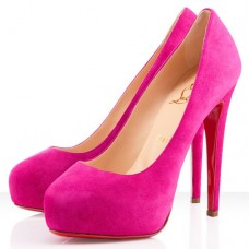 Zapatos de tacón Christian Louboutin Miss Clichy de 140 mm, color rosa fucsia. Zapatos de tacón Christian Louboutin Miss Clichy de 140 mm, color rosa fucsia.