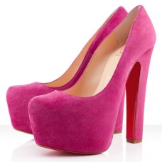 Zapatos de tacón Christian Louboutin Daffy de 160 mm, color rosa. Zapatos de tacón Christian Louboutin Daffy de 160 mm, color rosa.