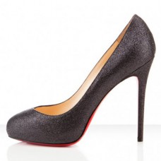 Zapatos de tacón Christian Louboutin New Declic de 120 mm en color negro. Zapatos de tacón Christian Louboutin New Declic de 120 mm en color negro.