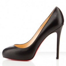 Zapatos de tacón Christian Louboutin New Declic de 120 mm en color negro. Zapatos de tacón Christian Louboutin New Declic de 120 mm en color negro.