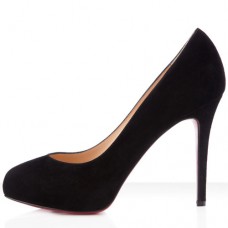 Zapatos de tacón Christian Louboutin New Declic de 120 mm en color negro. Zapatos de tacón Christian Louboutin New Declic de 120 mm en color negro.