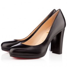 Zapatos de tacón Christian Louboutin Grapi de 120 mm, color negro. Zapatos de tacón Christian Louboutin Grapi de 120 mm, color negro.