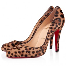 Zapatos de tacón Christian Louboutin Decollete 868 de 100 mm con estampado de leopardo. Zapatos de tacón Christian Louboutin Decollete 868 de 100 mm con estampado de leopardo.