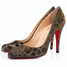 Zapatos de tacón Christian Louboutin Decollete 868 de 100 mm con estampado de leopardo. Zapatos de tacón Christian Louboutin Decollete 868 de 100 mm con estampado de leopardo.