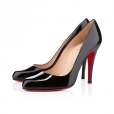 Zapatos de tacón Christian Louboutin Decollete 868 de 100 mm, color negro. Zapatos de tacón Christian Louboutin Decollete 868 de 100 mm, color negro.