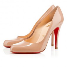 Zapatos de tacón Christian Louboutin Decollete 868 de 100 mm, color nude. Zapatos de tacón Christian Louboutin Decollete 868 de 100 mm, color nude.
