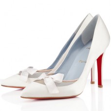 Christian Louboutin Love Me 100mm Ocasión Especial Blanco Crudo Christian Louboutin Love Me 100mm Ocasión Especial Blanco Crudo