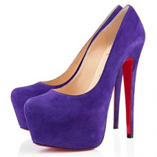 Plataformas Christian Louboutin Daffodile de 160 mm, color morado Plataformas Christian Louboutin Daffodile de 160 mm, color morado