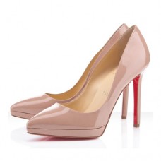 Zapatos de tacón Christian Louboutin Pigalle Plato de 120 mm color nude Zapatos de tacón Christian Louboutin Pigalle Plato de 120 mm color nude