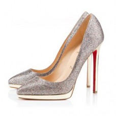 Zapatos de tacón Christian Louboutin Pigalle Plato de 120 mm multicolor