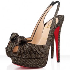 Zapatos de tacón Christian Louboutin Jenny de 140 mm con tira trasera, color negro. Zapatos de tacón Christian Louboutin Jenny de 140 mm con tira trasera, color negro.