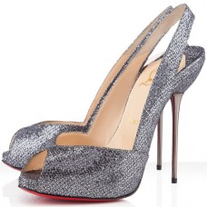 Zapatos de tacón Christian Louboutin Boulimina de 120 mm, color gris. Zapatos de tacón Christian Louboutin Boulimina de 120 mm, color gris.