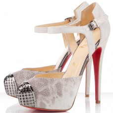 Sandalias Christian Louboutin Boulima Exclusive D'orsay de 120 mm color piedra Sandalias Christian Louboutin Boulima Exclusive D'orsay de 120 mm color piedra