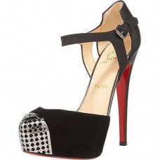 Sandalias Christian Louboutin Boulima Exclusive D'orsay de 120 mm, color negro. Sandalias Christian Louboutin Boulima Exclusive D'orsay de 120 mm, color negro.