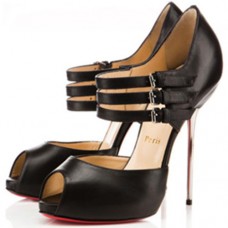 Sandalias Christian Louboutin Fibbia de 120 mm color albaricoque Sandalias Christian Louboutin Fibbia de 120 mm color albaricoque