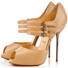 Sandalias Christian Louboutin Fibbia de 120 mm negras Sandalias Christian Louboutin Fibbia de 120 mm negras