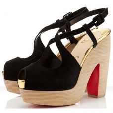 Sandalias Christian Louboutin Martel de 140 mm negras Sandalias Christian Louboutin Martel de 140 mm negras