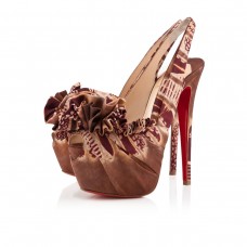 Christian Louboutin High Boubou 160mm Plataformas Fauve Christian Louboutin High Boubou 160mm Plataformas Fauve