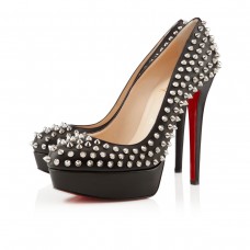 Plataformas Christian Louboutin Bianca Spikes de 140 mm negras Plataformas Christian Louboutin Bianca Spikes de 140 mm negras