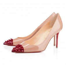 Zapatos de tacón Christian Louboutin Geo de 80 mm color nude Zapatos de tacón Christian Louboutin Geo de 80 mm color nude