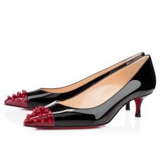 Zapatos de tacón Christian Louboutin Geo de 40 mm, color negro. Zapatos de tacón Christian Louboutin Geo de 40 mm, color negro.