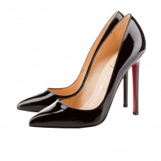 Zapatos de tacón Christian Louboutin Pigalle de 120 mm, color negro. Zapatos de tacón Christian Louboutin Pigalle de 120 mm, color negro.