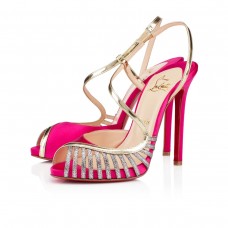 Sandalias Christian Louboutin Scoubridou de 120 mm, color granadina Sandalias Christian Louboutin Scoubridou de 120 mm, color granadina
