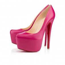 Plataformas Christian Louboutin Daffodile de 160 mm, color granadina Plataformas Christian Louboutin Daffodile de 160 mm, color granadina