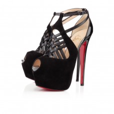 Plataformas Christian Louboutin Carlota de 160 mm negras Plataformas Christian Louboutin Carlota de 160 mm negras