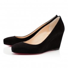 Zapatos de tacón Christian Louboutin Melisa de 70 mm, color negro. Zapatos de tacón Christian Louboutin Melisa de 70 mm, color negro.